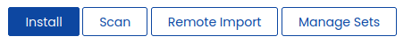 The Scan option in WordPress Manager
