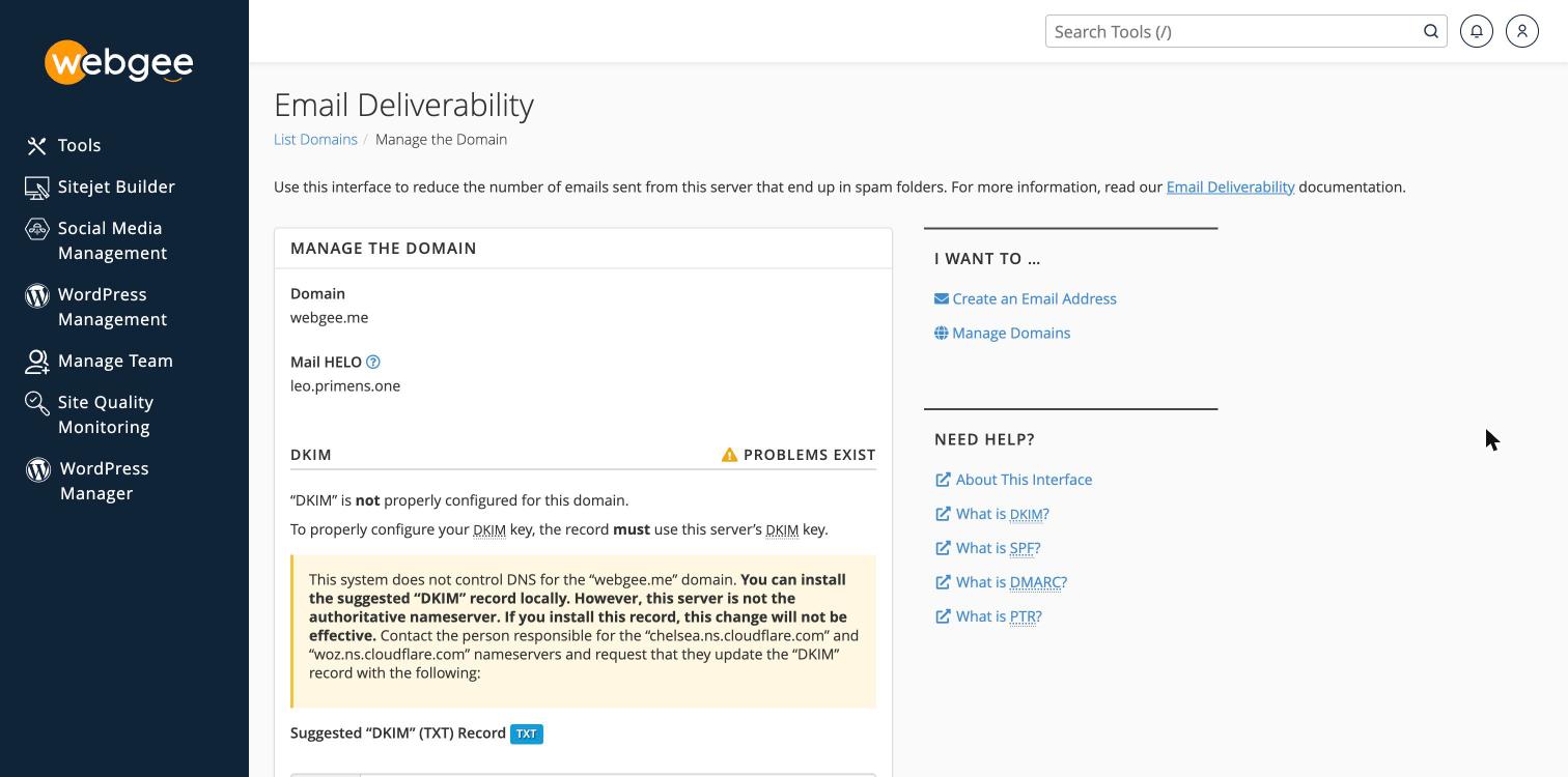 The DKIM section of Email Deliverability